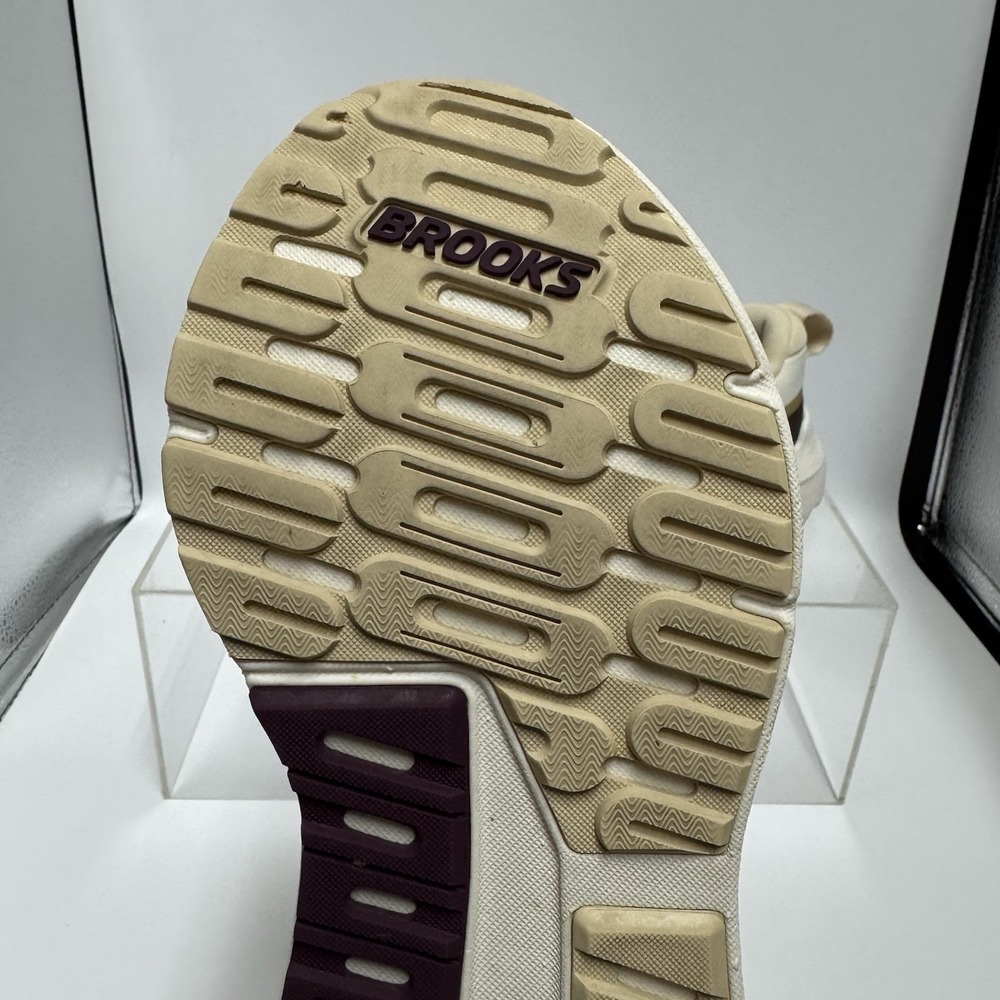 Brooks Ariel GTS 26 1204441D288 Beige Sand Running Shoes Women's Size 7 D Wide - Picture 10 of 12